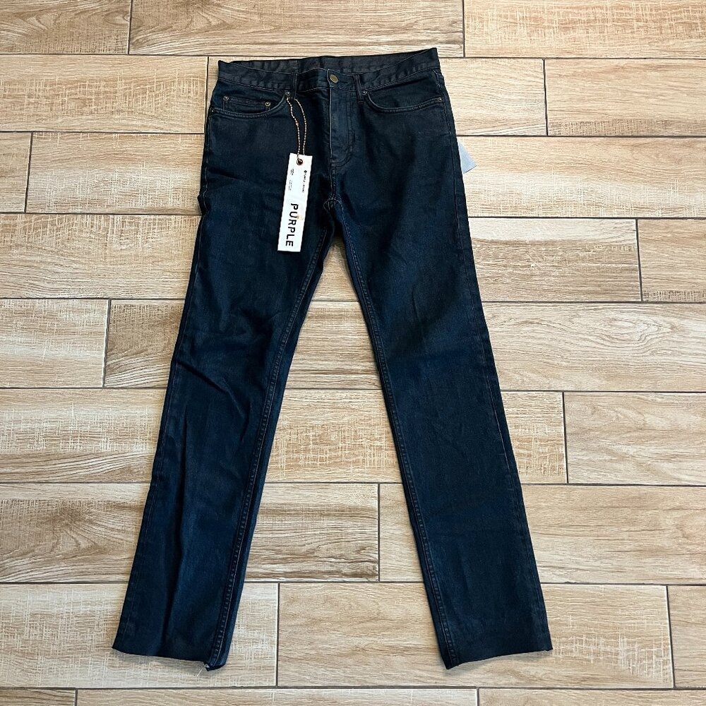 Mens PURPLE Brand Marc Jacobs Black Slim Fit Jeans - 30